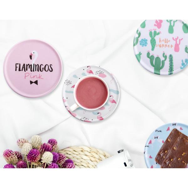 0.45mm 0.6mm Thick White Absorbent Drink Coasters Cardboard Paper Sheets