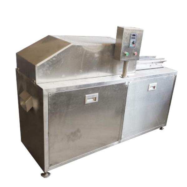 Stainless steel aloe vera leaf peeling machine / automatic aloe vera gel extraction machine