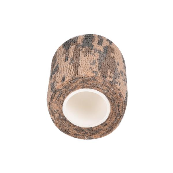 Outdoor Hunting Camping Heat Resistant Camo Self Adhesive Tape with Non-woven Fabrics
