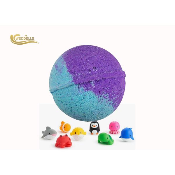 Cheery Flavor Fizzy Kids Surprise Bath Bombs Inside Organic with Shea Butter