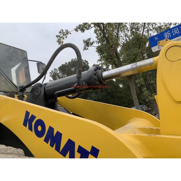 Japan Origin 21Ton Used Komatsu WA470 Wheel Loaders Rated Load 7 Ton Ready to Work
