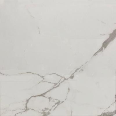 W.A 0,05% Carrara azulejos cerâmicos parede interior painéis azulejos de vidro branco polido 60x60cm piscina exterior