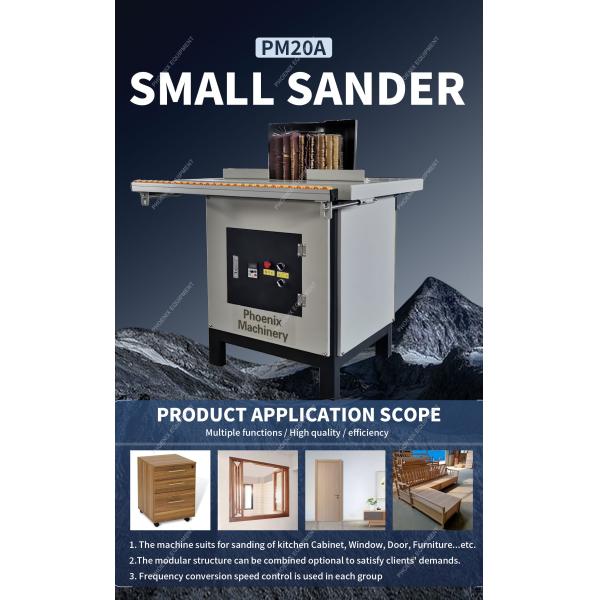 Woodworking Small Manual Polishing Machine Wood Sanding Machine for Smooth Wood Surface