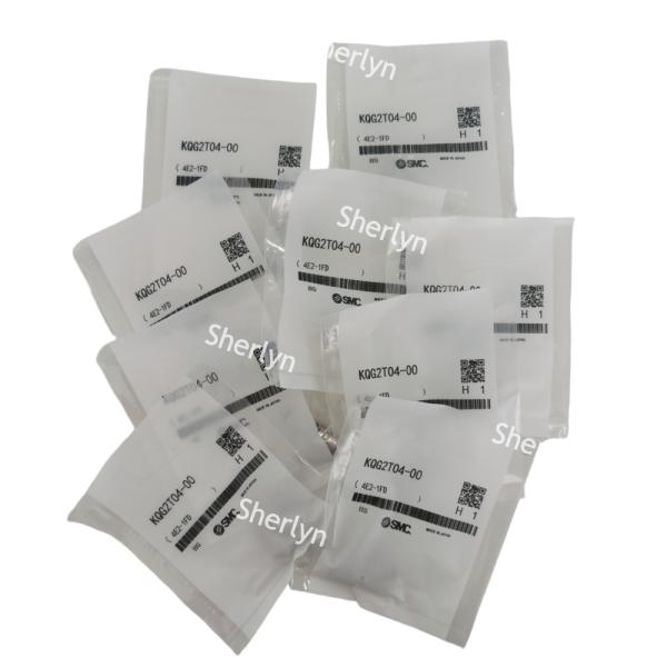 Les pièces de raccordement en acier inoxydable SMC KQG2T08-00 Push To Connect Fittings 8 mm Taille du tube 4E2-3FE/KQ2AA44