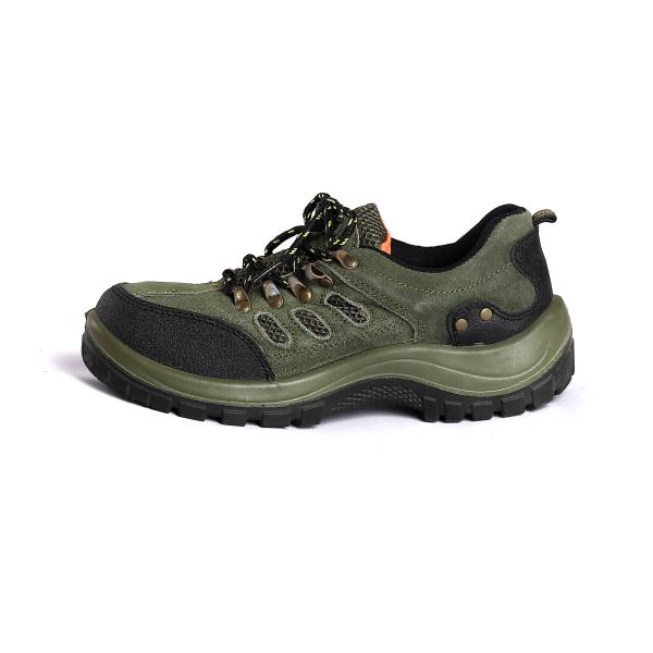 Work Boots Labor Protective Footwear Anti Smash Comfortable Microfiber Leather Safety Shoes