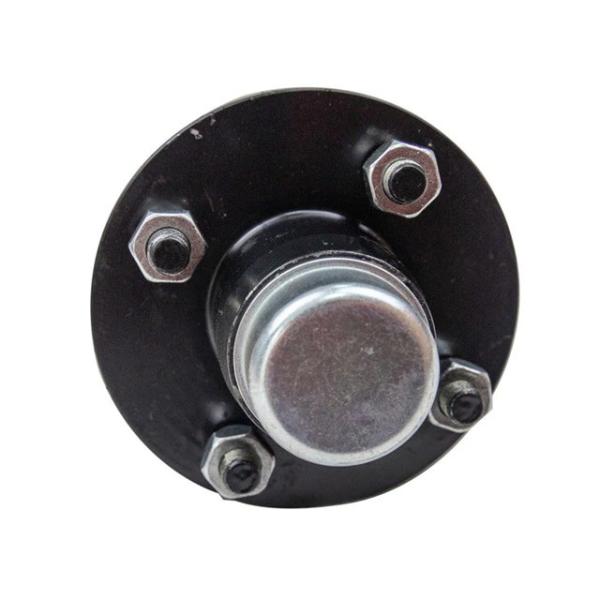 4 Bolt Utility Trailer Hub Assembly 4 on 4 Bolt Circle Long-lasting Performance