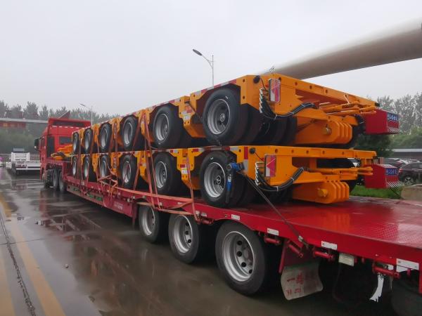 Turbines Transformer Transportation 500 Tons Hydraulic Modular Axis Trailer