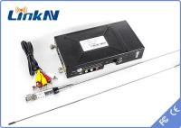 LKAV1506 Manpack militar COFDM Sistema de video digital inalámbrico FHD HDMI y CVBS H.264 Encriptación AES256