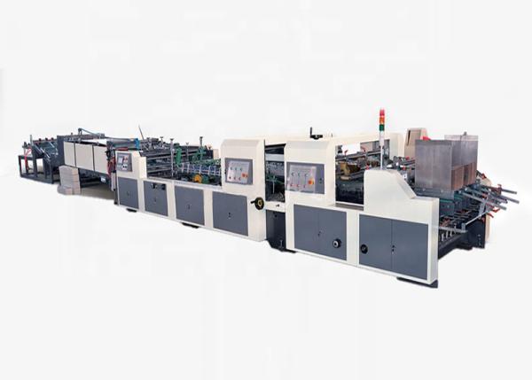 160 medidores/dobrador mínimo Gluer da caixa da caixa fazem à máquina a máquina semi automática de Gluer do dobrador