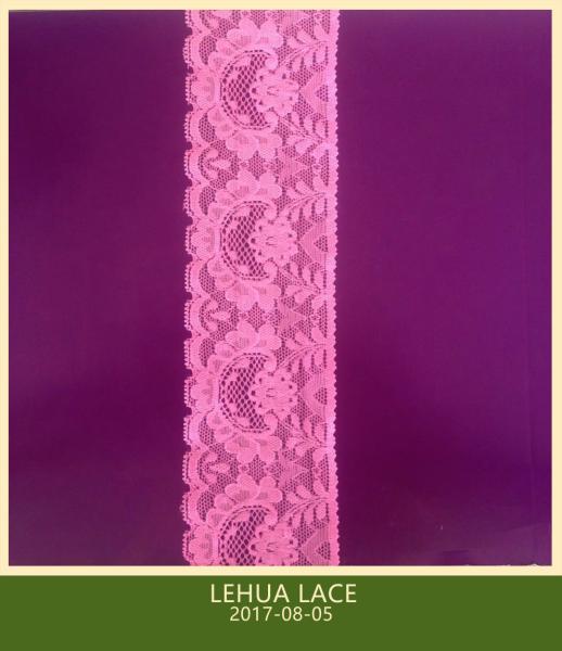 Hot Selling and nice quality Nylon Spandex Stretchy Brazil Lace from China