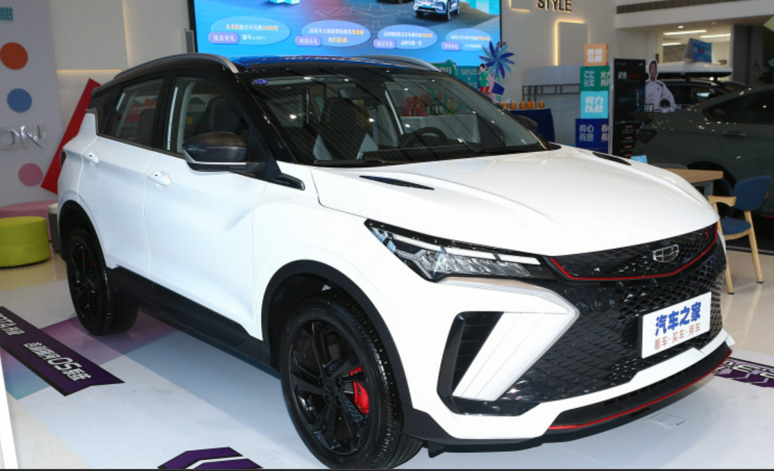 Binyue Geely охлаждает 2022 модель небольшое SUV 1.5TD DCT Reqing