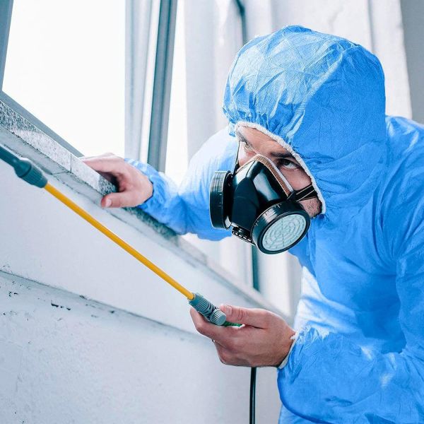 Industrial-Grade SMS Polypropylene Disposable Chemical Coveralls - 3-Layer Non-Woven Fabric, CE Type 5/6 Certified with Breathable Elastic Fit