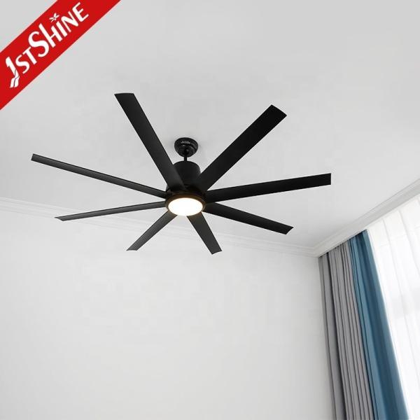 Ventilador de teto de 64 polegadas com luz LED A adição perfeita para a sua grande sala de estar