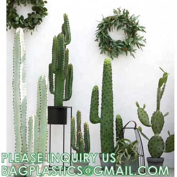 Artificial Succulent Plants - Realistic Artificial Flowering Cactus, Fake Succulent Plant Decor for Home Office