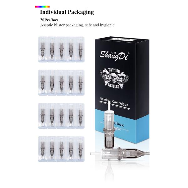 20pcs Cheyenne Tattoo Needle Cartridges 316L Stainless Steel