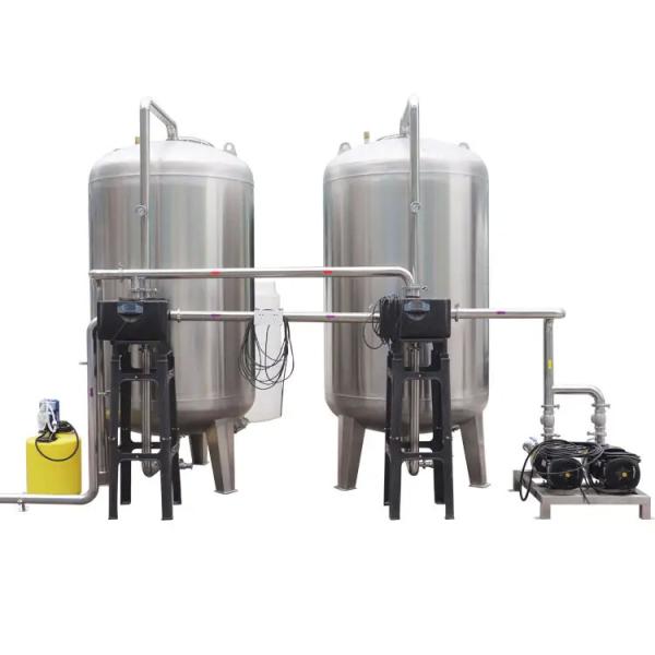 Customizable 10T/H TWO STAGE RO Purified Water System For Water Filtration