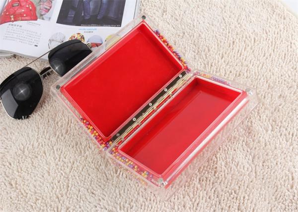 Fashion Style And Clear Acrylic Ladies Bags Clutch Evening Bag Free Sample