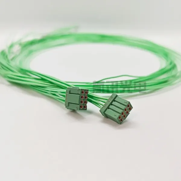 Jl24-8tky 8-Core Wide Temperature Board-to-Wire Plug Rectangular Aviation Connector.