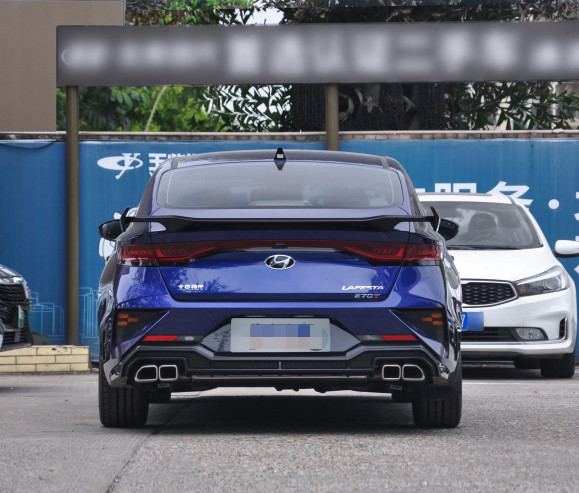 Línea coche compacto 1.5T 200HP L4 de Hyundai Lafesta 2023 270T N de la gasolina de la versión del buque insignia del TOP
