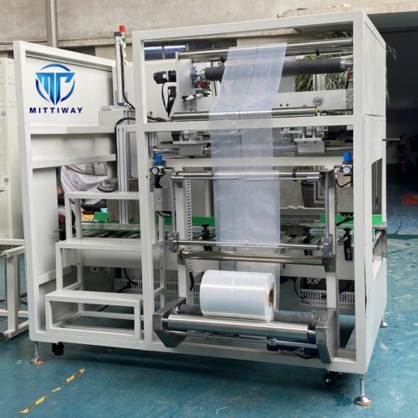 Маленькая автоматическая сумка вставщик Промышленность пищевых продуктов Поли мешка упаковочная машина