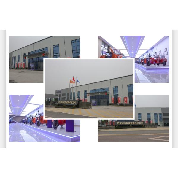 72V Semi Enclosed Electric Tricycle Long Endurance For Cargo Transport