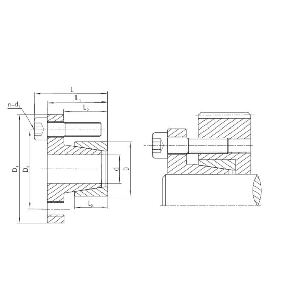 Spring Loaded 1265N.M Torque 72mm OD Expansion Joint Sleeve