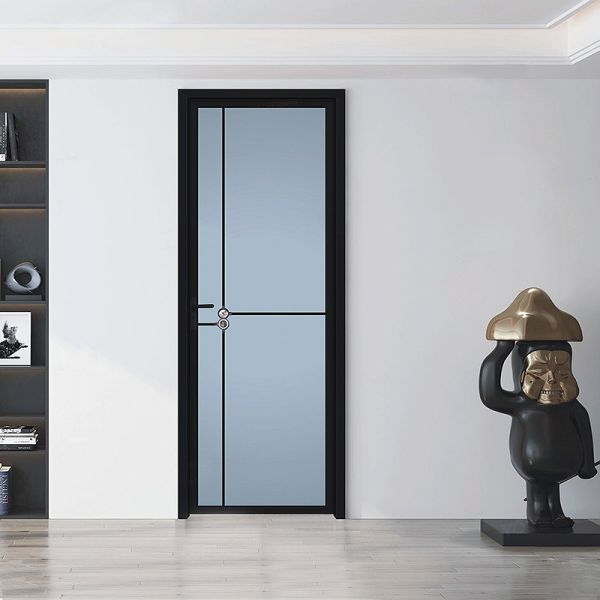 Thermal Break Aluminum Folding Glass Doors Manual Opening Commercial Exterior Door