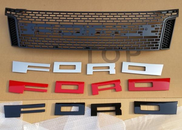 Ford Ranger T6 2012 2013 2014 Peças sobressalentes Grades dianteiras modificadas com luz LED