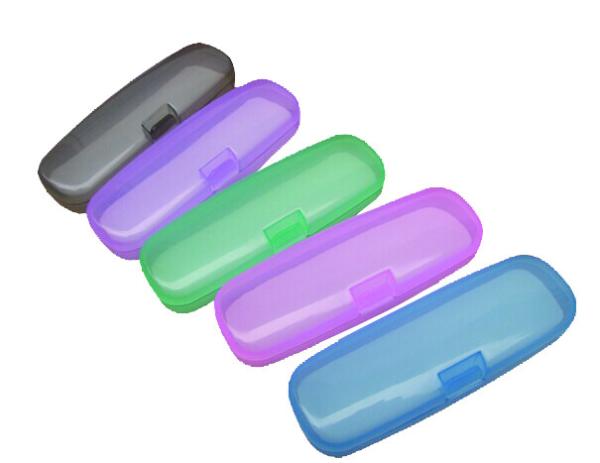 hard clear plastic eyewear cases with light weight for children