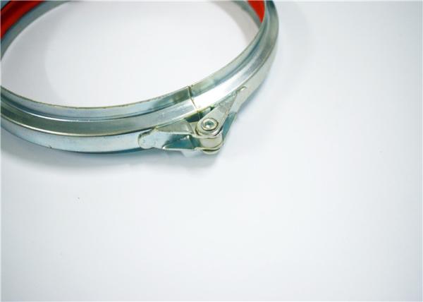 Galvanized Quick Release Hose Clamps Stainless Steel , 4-23 Inch Adjustable Pipe Clamp