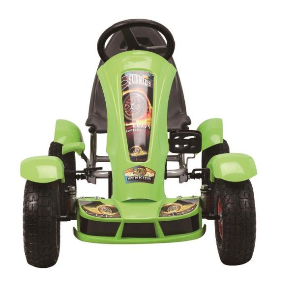 Регулируемое сиденье и сцепление/тормоз Детская езда на педали автомобиля Го-карты для детей в возрасте 5-12 лет