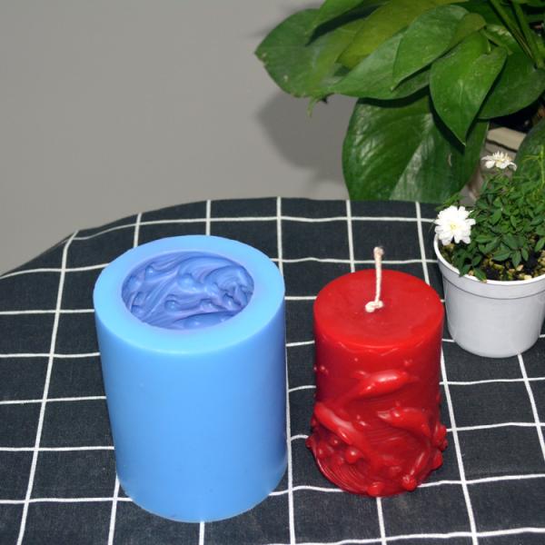 Прессформы свечи 3D прессформы свечи силикона формы дельфина устойчивые