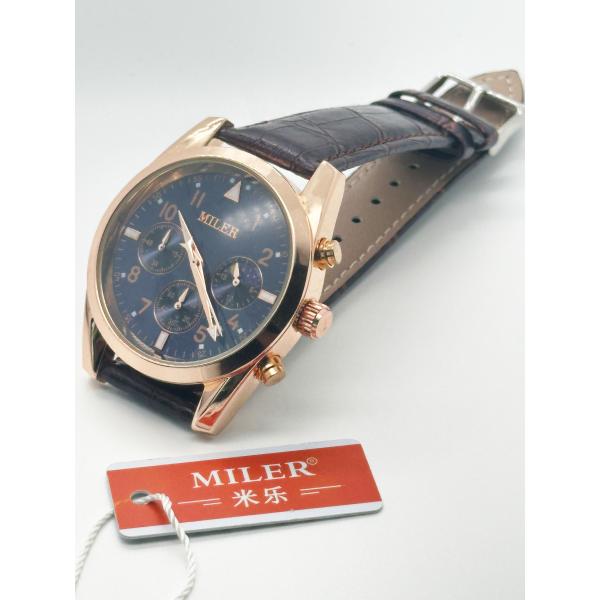 Классические роскошные мужские кварцевые часы водонепроницаемые круглые модные мужские часы