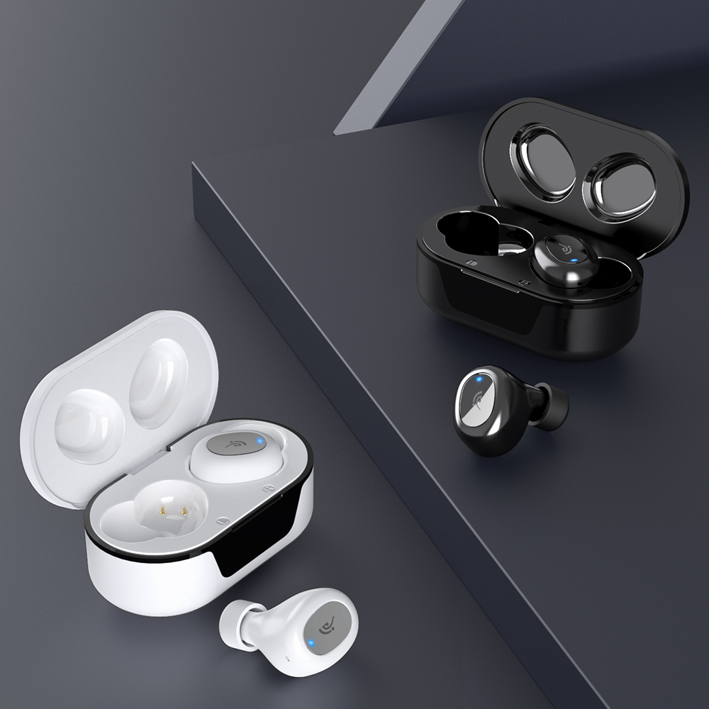 Двойной микрофон 3D стерео TW16 TWS беспроводное Bluetooth Earbuds