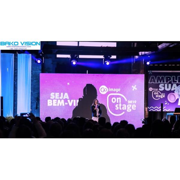 Kinglight Lamp Rental LED Video Display Wall P2.97 For Concert / Expo / Model Show