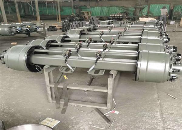 Fuwa 13 T Axle Trailer Chassis Parts For Semi Trailer And Truck