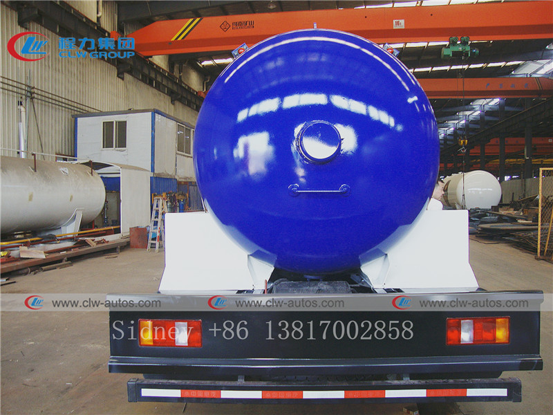 5000 литров автоцистерны Sinotuck HOWO 4x2 LPG Bobtail с распределителем
