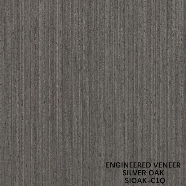 Engineered Silver Pear Veneer Sheet Quarter Cut Good Price For Fancy Panels 2500-3200mm OAK-1Q / 2Q / 070Q / 181Q / 837Q