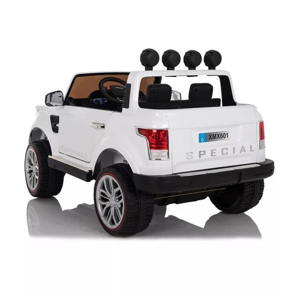 Дистанционное управление 12В Мотор Четырех колес батарейки Детские ездить на машине для малышей Синий