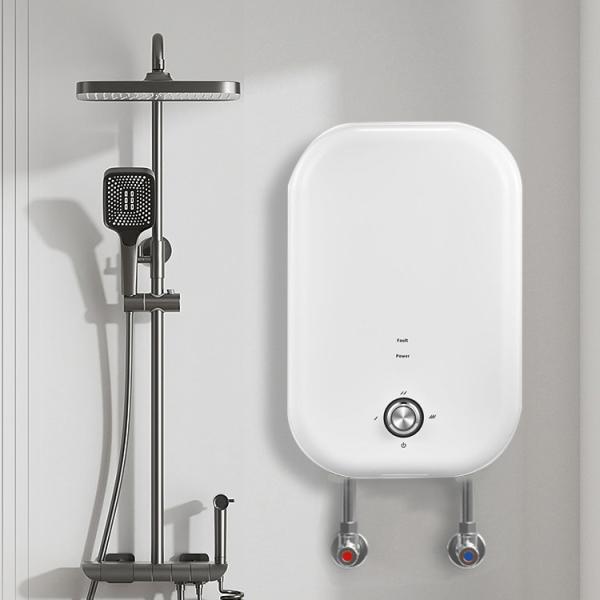 Pump Instant Portable Tankless Electric Shower Hot Water Heater With Pump For Bath Shower