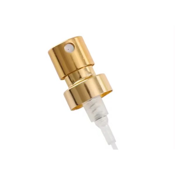 13mm 15mm 20mm Aluminum Gold Shiny Colored Black Curled Fine Mist Sprayer Perfume Spray Pump