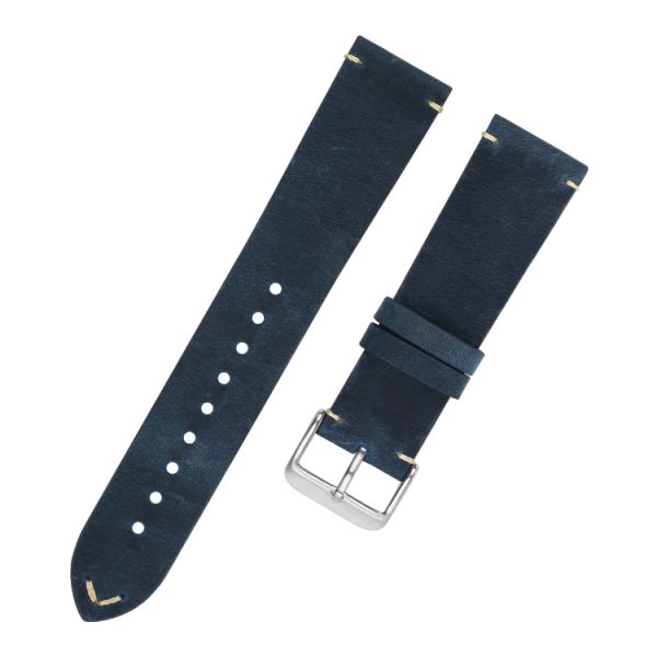 Quick-release Two-piece Leather Strap