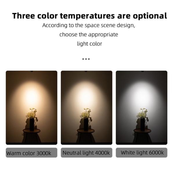 12w 18w Folding LED Magnetic Track Light Without Main Light Living Room Grille Light