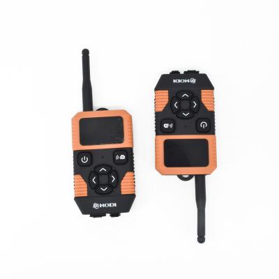 Frequência 2400-2480MHz audio da distância 1000m da exposição do intercomunicador OLED de Bluetooth da motocicleta