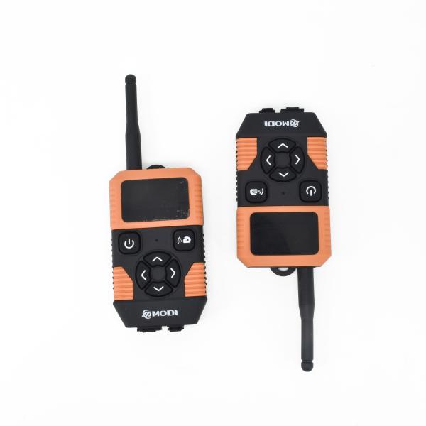 Audio Motorcycle Bluetooth Intercom OLED Display Distance 1000m 2400-2480MHz Frequency
