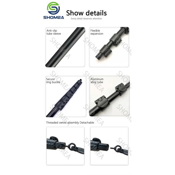 Custom Aluminum Strong Agility Flirt Pole Telescopic Stick