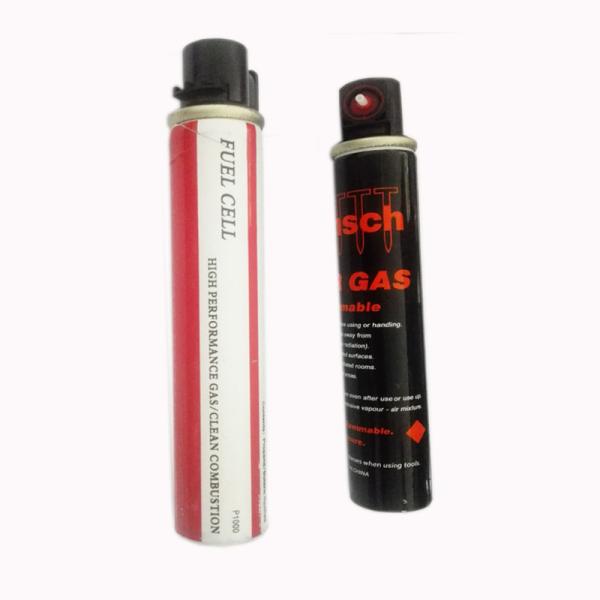 1000 Shots Low pressure Shooting Nail Gun Gas Catridge for Customer Satisfaction