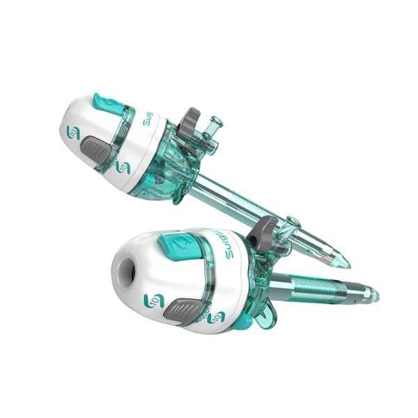 PC Disposable Optical Trocar 100mm Length Cannula With Transparent Tip | Surgsci