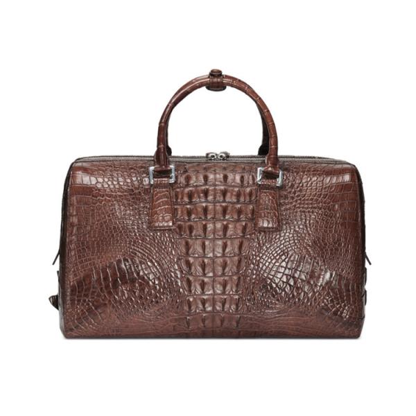 New crocodile-skin business travel carry-on handbag male high-end big volume business travel luggage briefcases