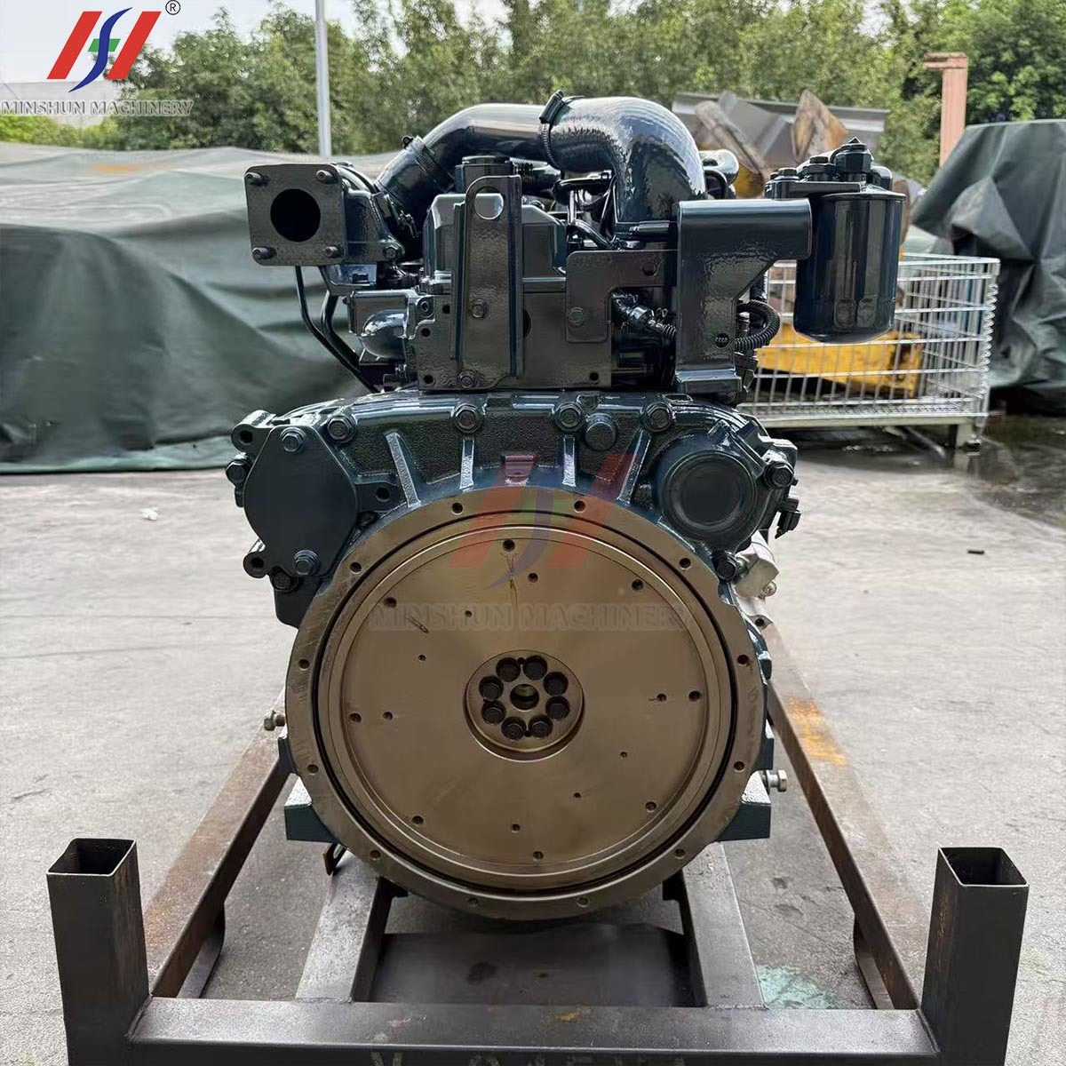 V3307-DI-T-ET04e Diesel Engine Motor 54.6kw 2200rpm 1G398-32000 Excavator Part For Kubota V3307